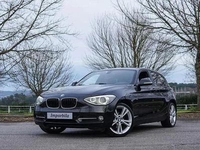 Preto Usado 2014 BMW 118 Sport Line Citadino | € 15.500 (Bom preço)