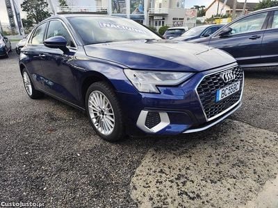 Usado Audi A3 Sportback Advanced 110 HP (80 kW) 2023 Azul Citadino