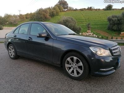 Cinza Usado 2013 Mercedes C200 Elegance Sedan | € 16.900 (Preço elevado)