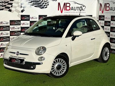 Branco Usado 2009 Fiat 500 Lounge Citadino | € 10.500