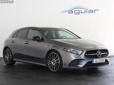 Usado Mercedes A200 AMG line 163 HP (119 kW) 2021 Cinza Sedan