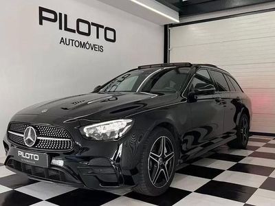 Preto Usado 2022 Mercedes E300 AMG line Carrinha | € 42.990 (Preço elevado)