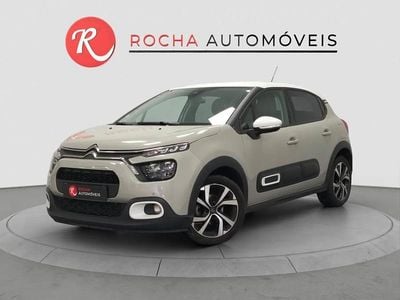 Bege Usado 2022 Citroën C3 PureTech Citadino | € 11.899 (Bom preço)