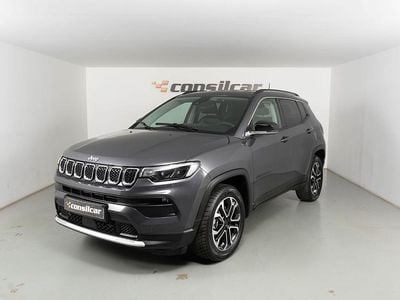 Cinza Usado 2021 Jeep Compass Limited SUV | € 23.480 (Preço justo)