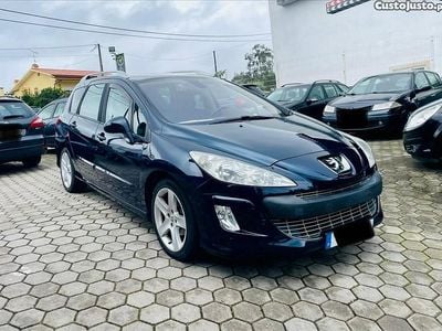Usado Peugeot 308 SW Premium 110 HP (80 kW) 2010 Azul Carrinha