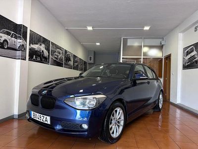 Azul Usado 2015 BMW 116 Efficient Dynamics Citadino | € 13.000