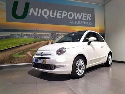 Branco Usado 2017 Fiat 500 Lounge Citadino | € 8.490 (Bom preço)