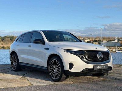 Branco Usado 2020 Mercedes EQC400 SUV | € 35.000 (Preço justo)