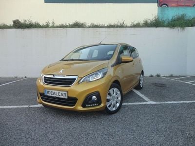 Usado Peugeot 108 Allure 82 HP (60 kW) 2017 Amarelo Citadino