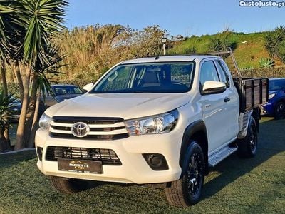 Branco Usado 2019 Toyota HiLux Pickup | € 35.499 (Caro)