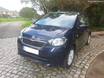 Usado Skoda Citigo 75 HP (55 kW) 2013 Azul Citadino