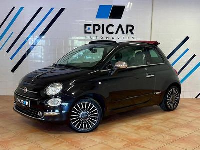 Usado Fiat 500C Lounge 105 HP (77 kW) 2016 Preto Cabrios