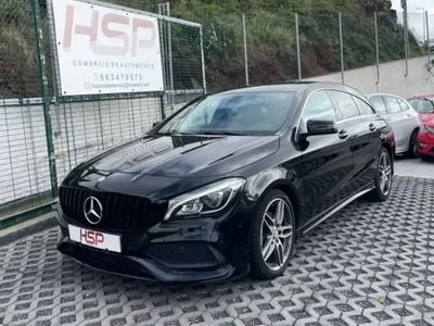 Usado Mercedes CLA200 AMG 136 HP (100 kW) 2017 Preto Carrinha