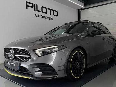 Usado Mercedes A180 Edition 1 116 HP (85 kW) 2019 Cinza escuro Citadino