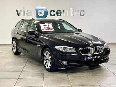 Preto Usado 2011 BMW 520 Efficient Dynamics Carrinha | € 12.650 (Preço justo)