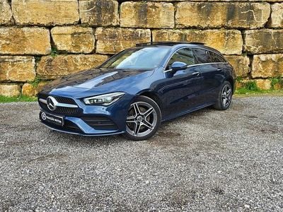 Usado Mercedes CLA250 Shooting Brake AMG line 218 HP (160 kW) 2022 Azul Carrinha