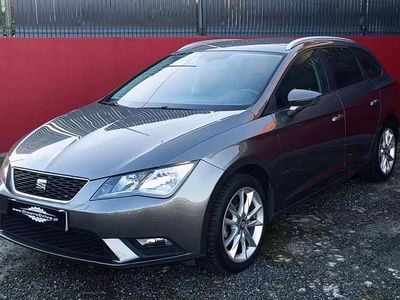 Usado Seat Leon ST Ecomotive 105 HP (77 kW) 2014 Cinza Carrinha