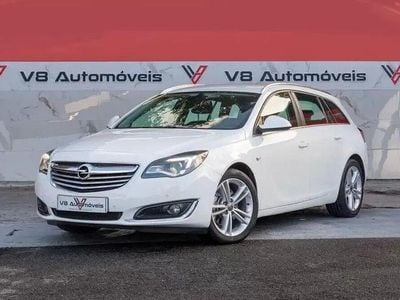 Usado Opel Insignia Cosmo 130 HP (95 kW) 2014 Amarelo Carrinha