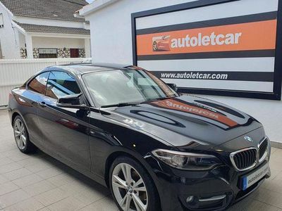 Usado BMW 218 Sport Line 143 HP (105 kW) 2014 Preto Coupé