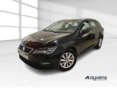 Usado Seat Leon ST 115 HP (84 kW) 2020 Preto Carrinha