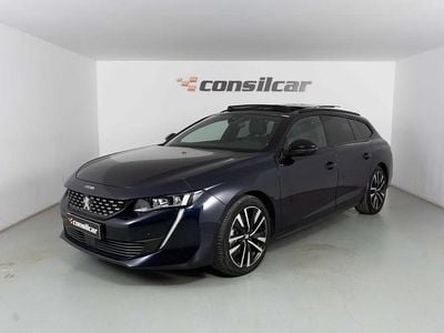 Azul escuro Usado 2021 Peugeot 508 SW GT Carrinha | € 23.890 (Preço justo)