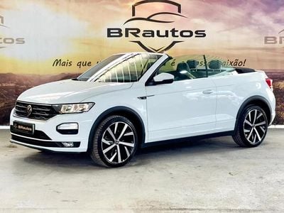 Branco Usado 2021 VW T-Roc Cabriolet R-line Cabrios | € 28.900