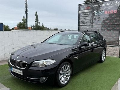 Preto Usado 2012 BMW 530 Luxury Line Carrinha | € 15.999