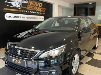 Preto Usado 2020 Peugeot 308 Business-Line Carrinha | € 13.000 (Preço justo)