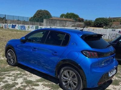 Azul Usado 2020 Peugeot e-208 Citadino | € 17.000 (Preço elevado)