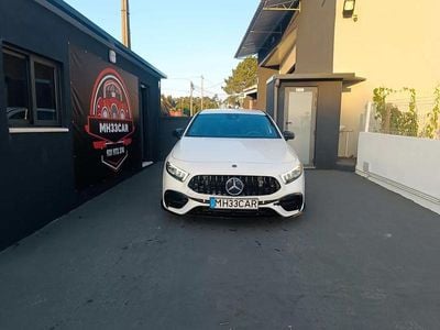 Branco Usado 2018 Mercedes A180 AMG line | € 22.900 (Caro)