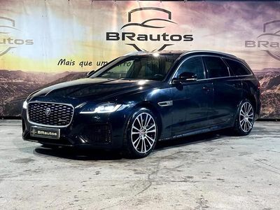 Usado Jaguar XF Sportbrake R-Dynamic 204 HP (150 kW) 2022 Preto Carrinha