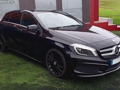 Usado Mercedes A180 AMG line 109 HP (80 kW) 2013 Preto