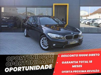Preto Usado 2016 BMW 116 Efficient Dynamics Citadino | € 15.450