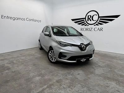 Usado Renault Zoe Intens 80 kW (109 HP) 2021 Cinza Citadino