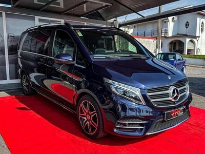 Usado Mercedes V250 Avantgarde 190 HP (139 kW) 2018 Azul Monovolume
