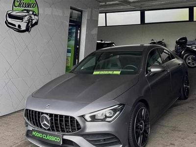 Usado Mercedes CLA250 224 HP (164 kW) 2020 Cinzento Sedan