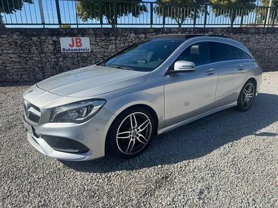 Usado Mercedes CLA200 Shooting Brake AMG line 136 HP (100 kW) 2018 Cinza Carrinha