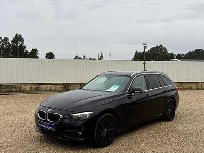 Preto Usado 2015 BMW 320 Exclusive Carrinha | € 20.500 (Preço justo)
