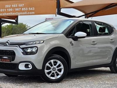 Bege Usado 2023 Citroën C3 PureTech Citadino | € 14.950 (Preço justo)