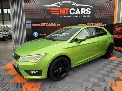 Usado Seat Leon SC FR 184 HP (135 kW) 2014 Verde Citadino