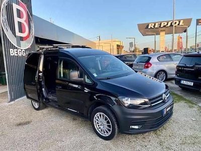 Preto Usado 2018 VW Caddy Comfortline Monovolume | € 17.999