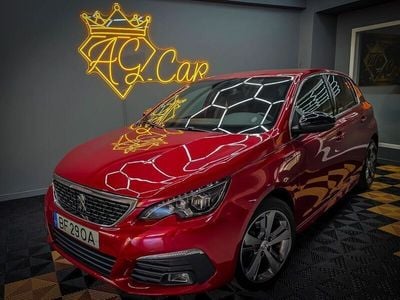 Usado Peugeot 308 GT-line 130 HP (95 kW) 2018 Vermelho
