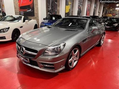 Usado Mercedes SLK250 204 HP (150 kW) 2012 Branco Cabrios