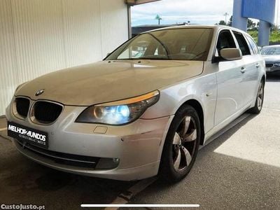 Cinza Usado 2008 BMW 520 Sedan | € 9.750 (Caro)