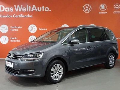 Usado VW Sharan 150 HP (110 kW) 2020 Cinzento escuro Monovolume