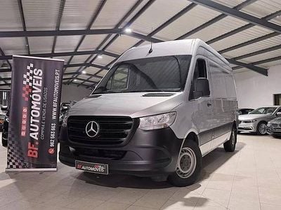 Usado Mercedes Sprinter 163 HP (119 kW) 2018 Cinzento Van