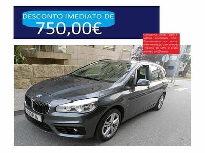 Usado BMW 216 Sport Line 116 HP (85 kW) 2017 Cinzento Carrinha
