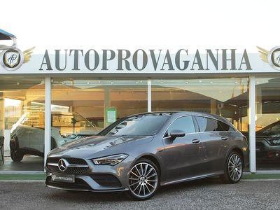 Cinza Usado 2021 Mercedes CLA250 Shooting Brake AMG line Carrinha | € 33.500