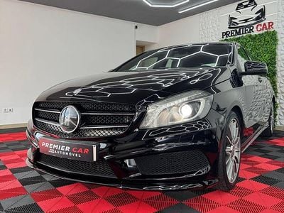 Preto Usado 2015 Mercedes A180 AMG line | € 15.990 (Preço justo)