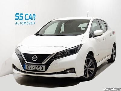Usado Nissan Leaf Acenta 110 kW (150 HP) 2019 Branco Citadino